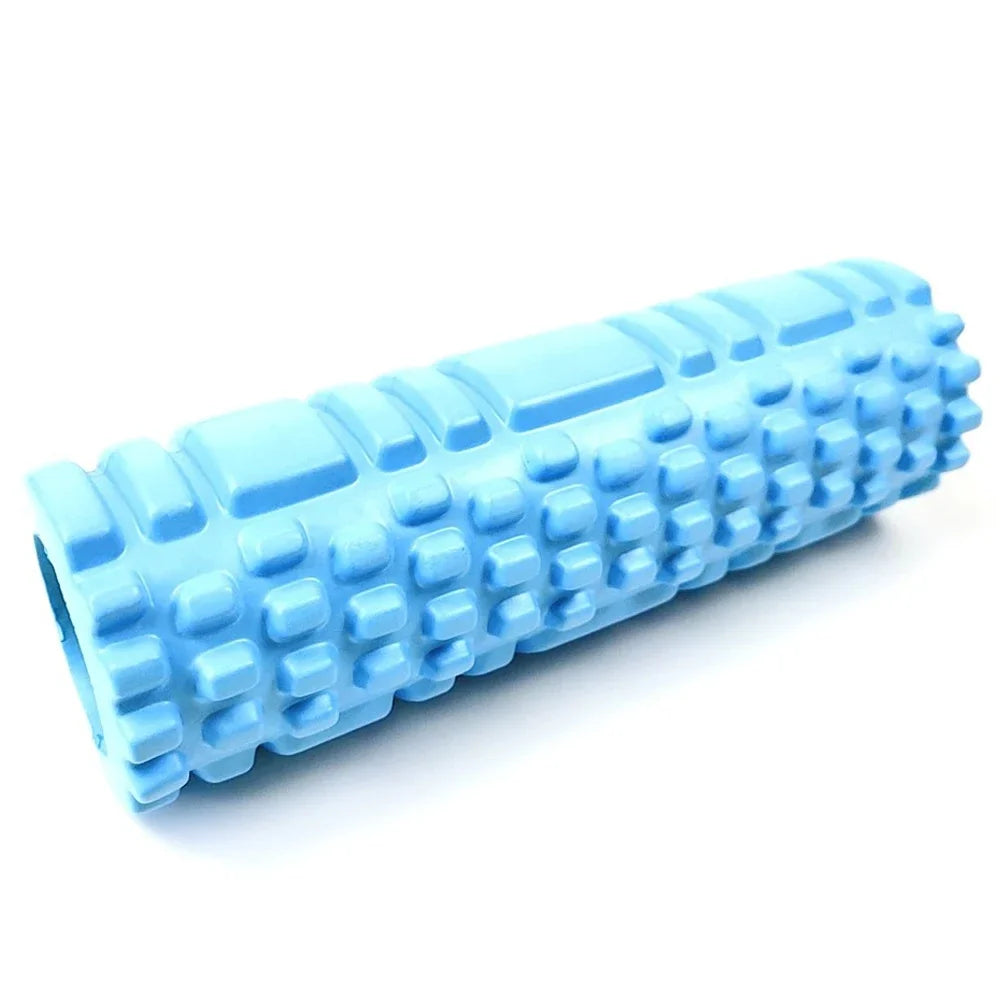 Textured Foam Roller for Muscle Recovery – Deep Tissue Massage Roller with 3 Pressure Zones, Durable Core & Lightweight EVA Foam for Stretching, Mobility, and Post-Workout Relief